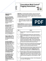 Concrobium Mold Control Fogging Instructions: Revised 2019