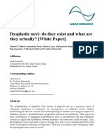 Dysplastic Nevi - Do They Exist and What Arethey Actually?