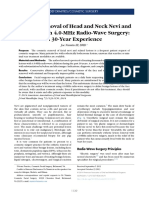 Esthetic Removal of Head and Neck Nevi and Lesions With 4.0-Mhz Radio-Wave Surgery: A 30-Year Experience