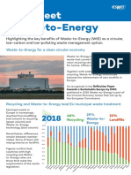 01 - ESWET Fact Sheet - 4 Reasons To Support Waste To Energy - 2020