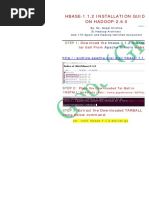 Hbase-1.1.2-Installation Guide-On-Hadoop-2.x