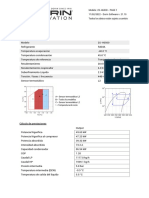 Cálculos - 2S - H: Modelo: 2S-H6500 - PAGE 1 11/02/2022 - Dorin Software v. 21.10 Todos Los Datos Están Sujeto A Cambio