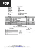 Official Transcript: Student - Records@boston - Co.za