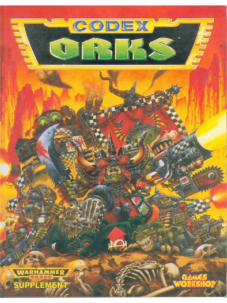 2nd Edition Codex Orks PDF