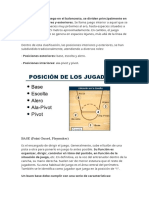 Las Posiciones de Juego en El Baloncesto