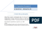 Adsorption Tutorial Solutions