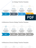FF0303 01 Chevron Dialogs Timeline Template 16x9