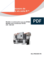 Refroidisseurs de Liquide À Vis Série R™: Modèle À Condensation Par Eau RTWD Modèle Sans Condenseur RTUD 235 - 945 KW