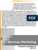 Services Marketing - Customer Expectations