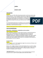 Hazard Identification Case study: Benzoic acid: Phân tích mối nguy