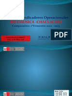 Análisis de Indicadores Operacionales: Ris Chosica - Chaclacayo