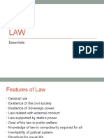 Law- essentials and sources
