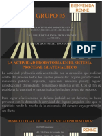 Wiac - Info PDF La Actividad Probatoria en El Sistema Procesal Guatemalteco PR
