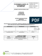 PMC-PR-01 Procedimiento Control de la Informacion Documentada