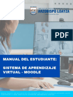 Manual Del Estudiante: Sistema de Aprendizaje Virtual - Moodle
