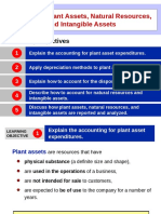 Plant Assets, Natural Resources, and Intangible Assets: Learning Objectives