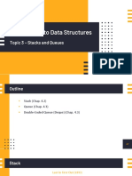 (Slides) 3 - Stacks and Queues