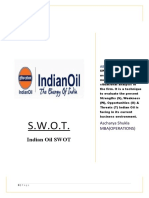 Indian Oil SWOT Analysis