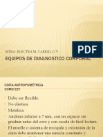 Equipos de Diagnostico Corporal