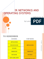 Computer Networks and Operating Systems: Lecture No. 3 by Luminiţa SCRIPCARIU