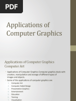 Applications of Computer Graphics