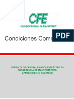 Condiciones comerciales inspección válvulas CNLV