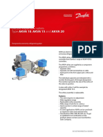 Electric Expansion Valves Type AKVA 10, AKVA 15 and AKVA 20: Data Sheet