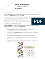 Tema 4. Adn É Proteínas A Biotecnoloxía.: 1. Adn E Información Xenética