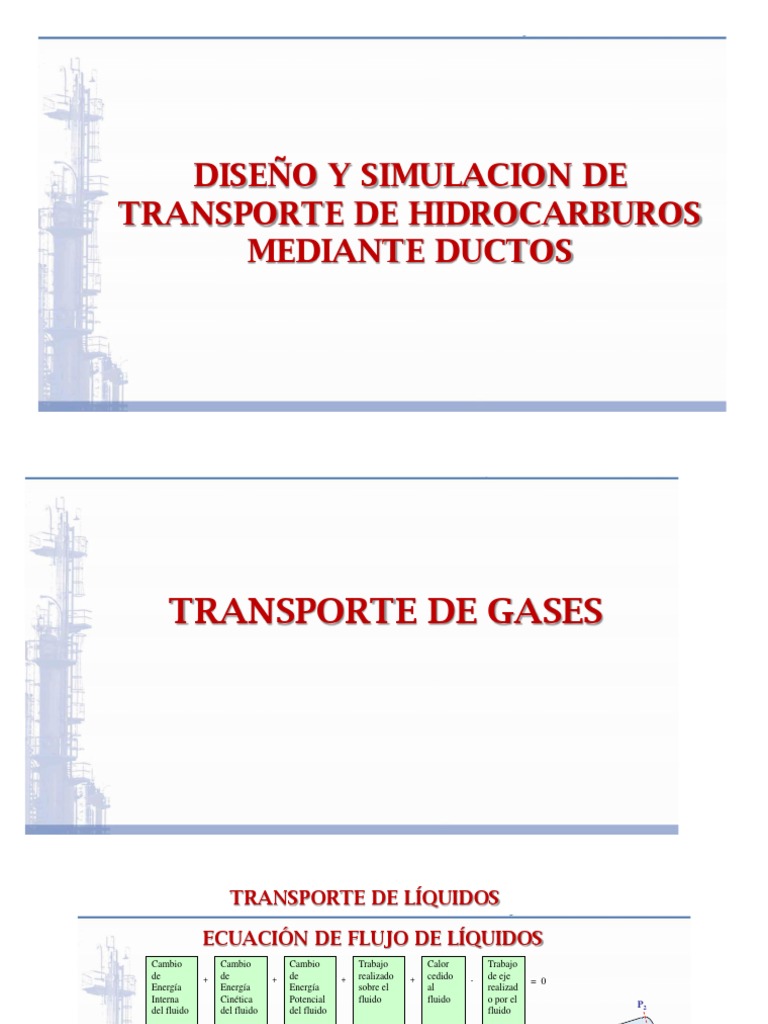 Transporte de Gases N°2 | PDF | Gases | Calor
