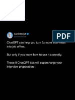 9 Ways ChatGPT Can Supercharge Your Interview Prep