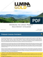 Investor Presentation - Lumina Gold Mar-2023