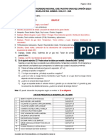 Universidad Nacional Jose Faustino Sanchez Carrión 2022 Ii Escuela de Ing. Química / Ciclo Iv - 2023