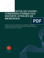 Fragmentos Do Vivido: Itinerário Formativo Docente Através de Memoriais