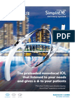 BL - I - Cataract - ENVISTA SIMPLIFEYE - Brochure - READONLY - 2020