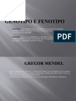 Genotipo E Fenotipo