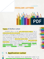 The Civilian Letters