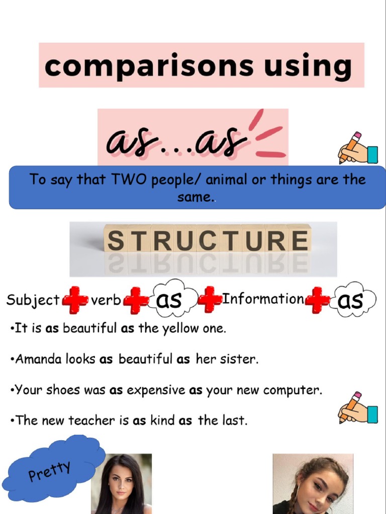 Comparison Using As.... As | PDF