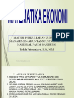 Materi Perkuliahan Jurusan Manajemen/Akuntansi Universitas Nasional Pasim Bandung Teduh Primandaru, S.Si, MM