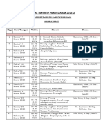 Jadwal Tentatif Perkuliahan Ars&pkm-4