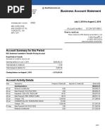 My RBC Bank Statement | PDF | Cheque | Banks