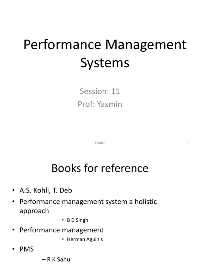 Performance Management System Overview | PDF | Performance Appraisal ...