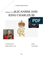 Republicanism and King Charles Iii: Colegiul Național Decebal