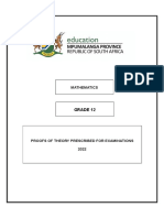 Mathematics: Grade 12