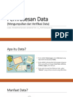 Pemrosesan Data: (Mengumpulkan Dan Verifikasi Data)