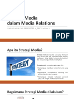 Strategi Media Pada MR - Pertemuan 3