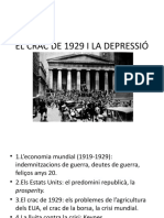 El Crac de 1929 I La Depressió Dels Anys 30