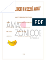 Contabilidad Iii Ciclo: Tema: El Sector Público Y Los Sistemas Administrativos