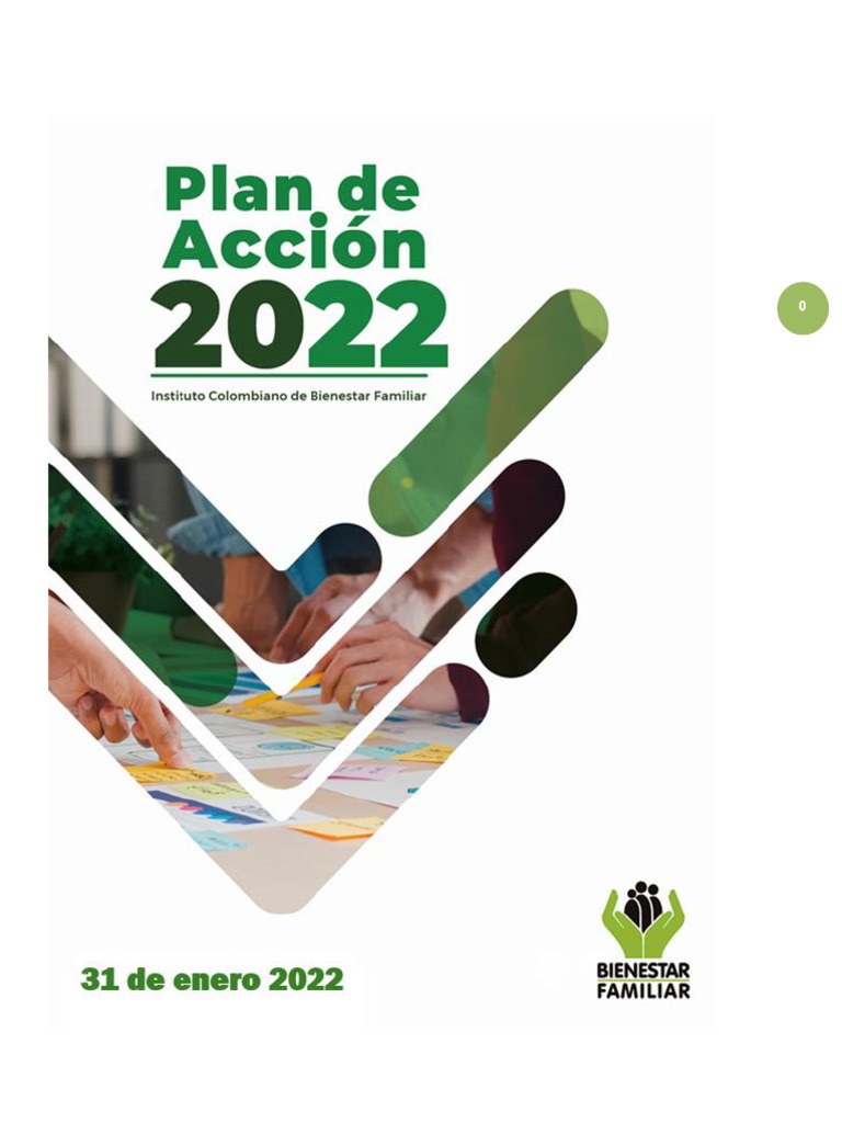 Documento Plan de Accion Institucional 2022 v1 0 | PDF | Planificación ...