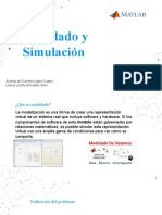 Modelado y Simulación: Andrea Del Carmen López Castro Leticia Lizette González Solís