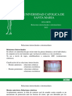 Tema 11. - Relaciones Interoclusales e Intermaxilares